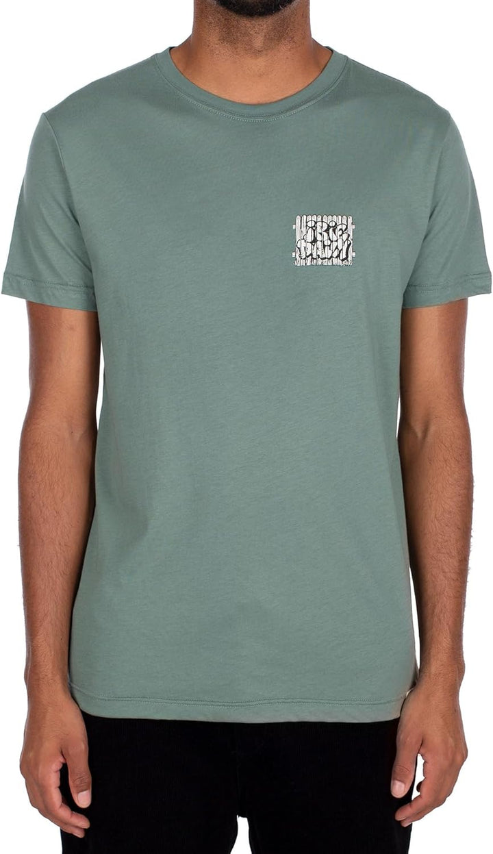 IRIEDAILY T-Shirt Garden GNOME, Bio-Baumwolle, Jungle Green
