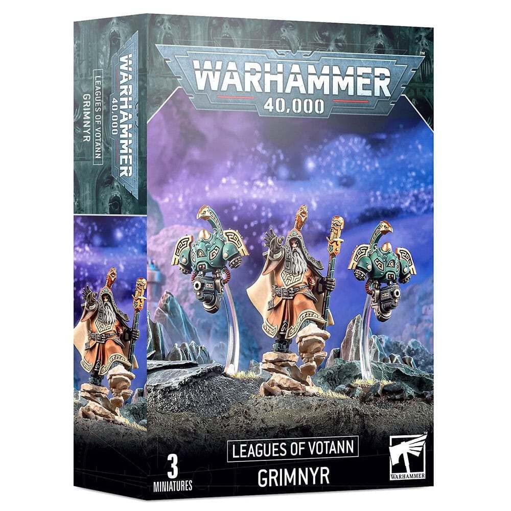 GAMES WORKSHOP Warhammer 40k - Ligues de Votann Grimnyr, 69-07, Black