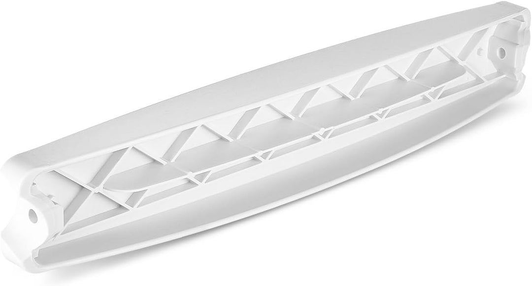 2er Set Ersatz Stufe für Aufstellbeckenleiter inkl. Schraubensatz Trittstufe weiss 43 mm Holm Hochbe