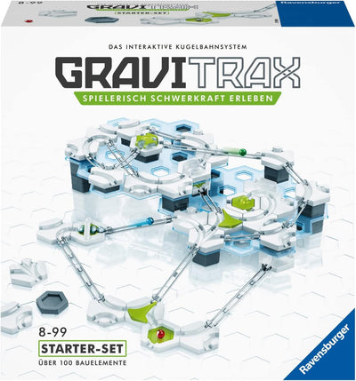 Ravensburger GraviTrax Starter-Set - Erweiterbare Kugelbahn für Kinder, Interaktive Murmelbahn, Lern