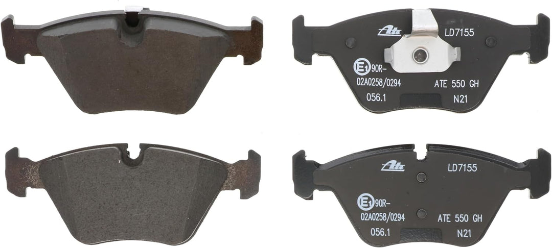 ATE 13.0470-7155.2 Bremsbelagsatz, Scheibenbremse
