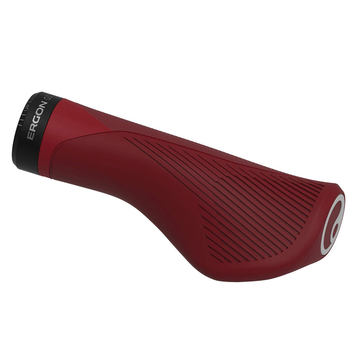Ergon – GS1 Evo Fahrradgriff | MTB | 3 Farben | 2 Grössen L Rot, L Rot