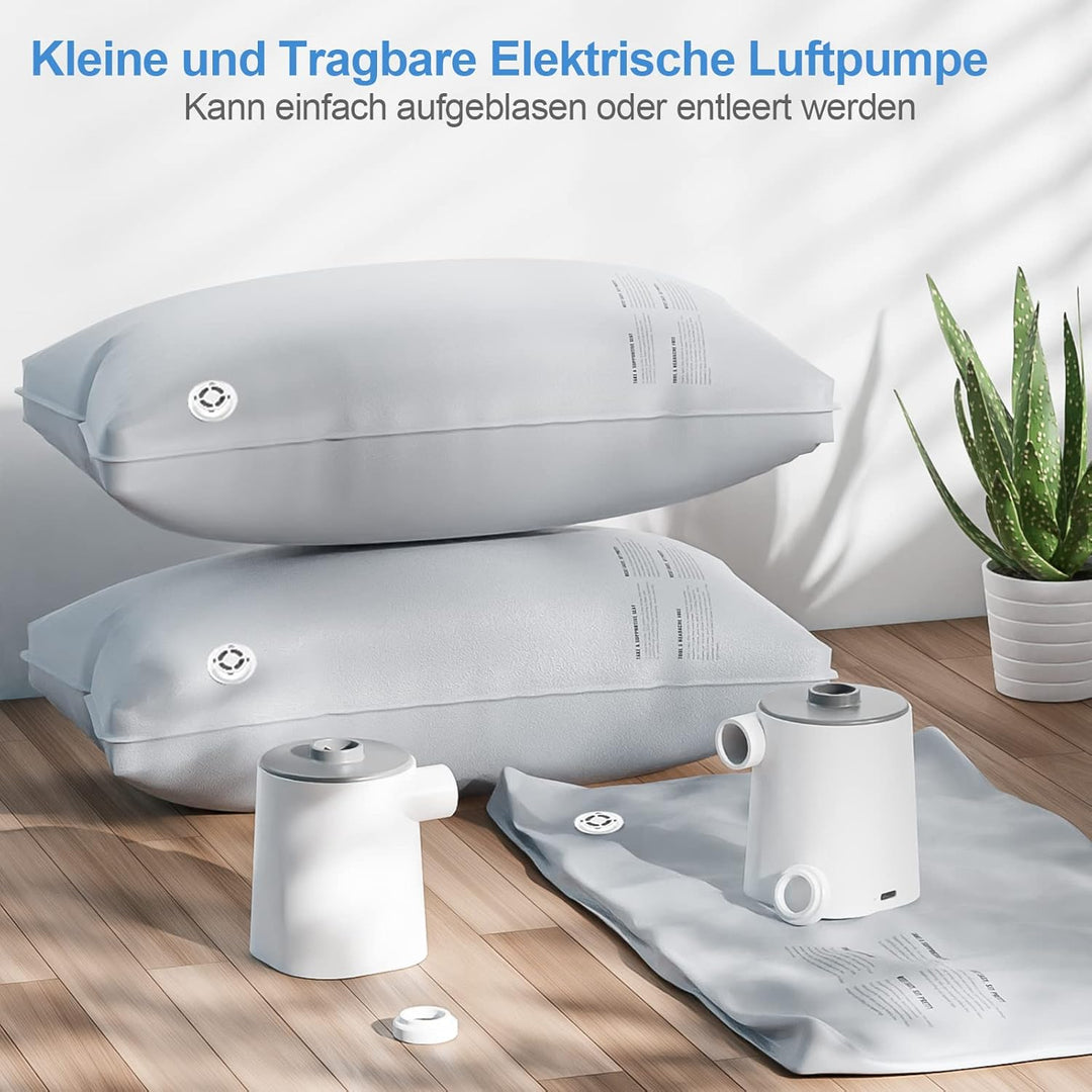 XIAZIR Camping-Isomatten, extra dick, 12,7 cm, aufblasbare Isomatte mit Kissen, integrierte Pumpe, ü