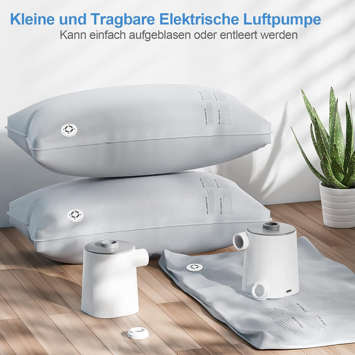 XIAZIR Camping-Isomatten, extra dick, 12,7 cm, aufblasbare Isomatte mit Kissen, integrierte Pumpe, ü