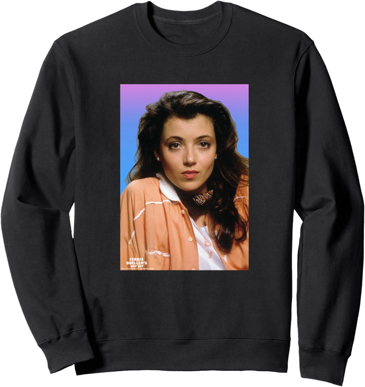 Ferris Bueller Sloane Photoreal Portrait Sweatshirt