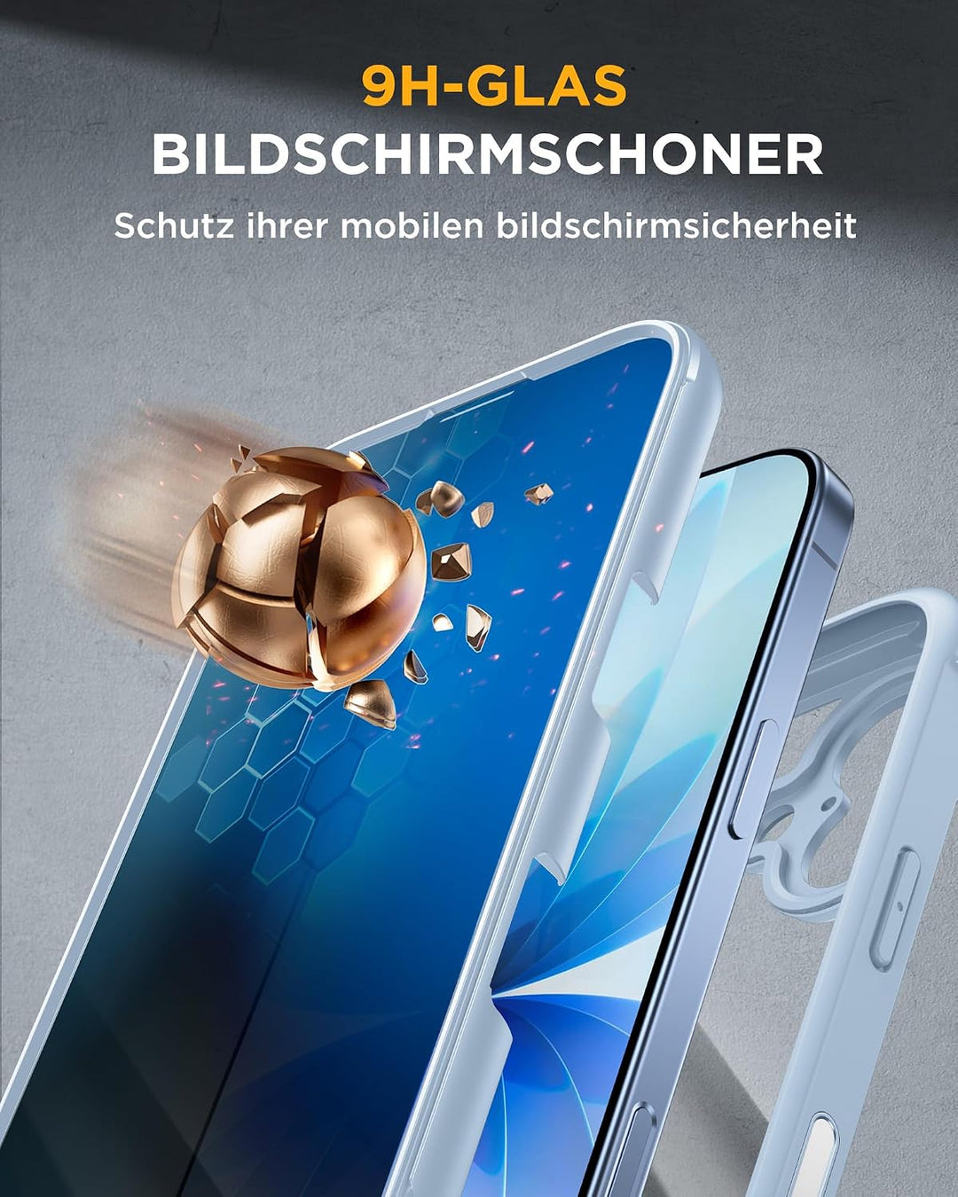 Miracase für iPhone 17 Hülle mit Sichtschutz,360 Grad Komplettschutz,Magsafe,Arbeit,Outdoor HandyHül