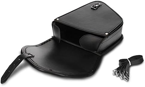 Craftride Satteltasche Indiana 10L für Triumph Bonneville Bobber schwarz rechts