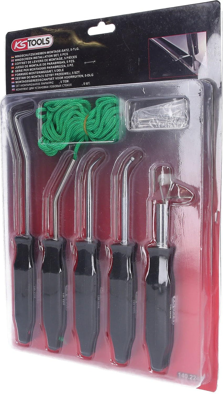 KS Tools 140.2240 Windschutzscheiben-Montage-Satz, 5-tlg.