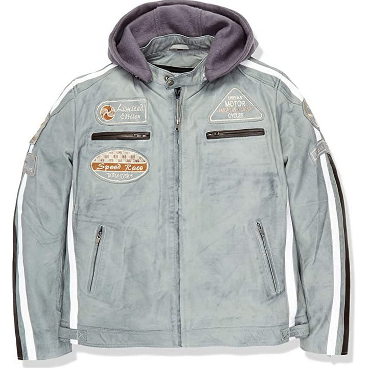 URBAN 5884 Unisex 58 Gents Motorradjacke (1er Pack) S Hellgrau, S Hellgrau