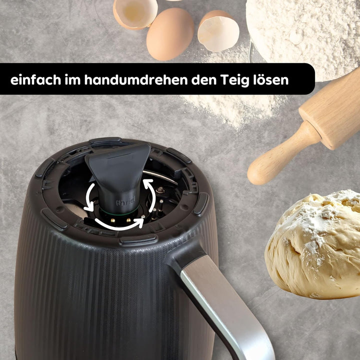 Teiglöser für Thermomix TM7 Vorwerk – Zubehör Drehhilfe Gadget für Thermomix TM7 Teigblume Messerdre