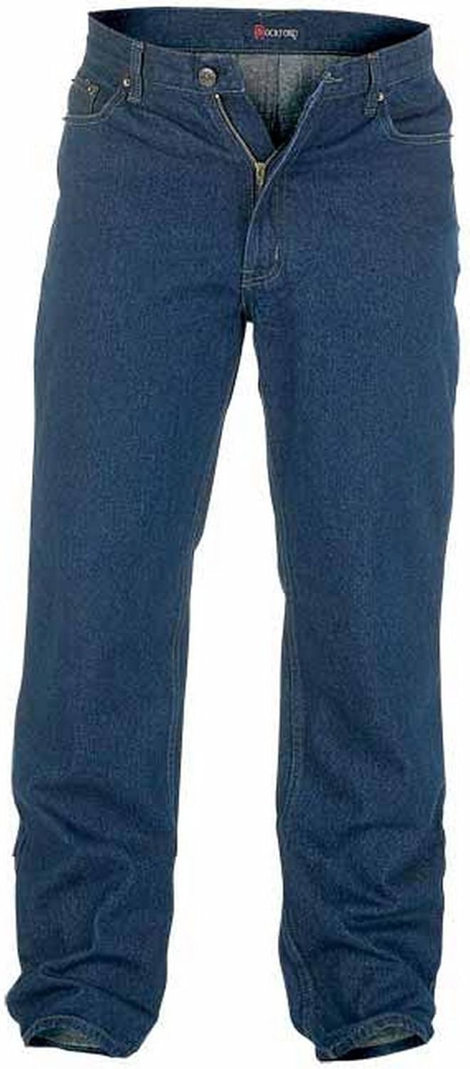 Duke Herren Rockford Kingsize Komfort Fit Jeans, 32W / 34L