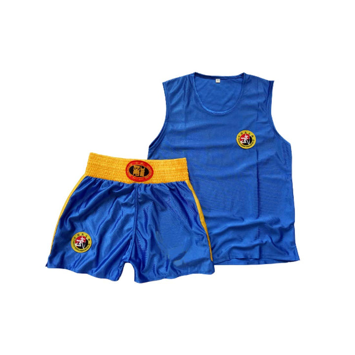 Inlefen Kinder Sanda Kleidung Jungen & Mädchen Erwachsene Boxen Set Boxing Shorts Muay Thai Kleidung