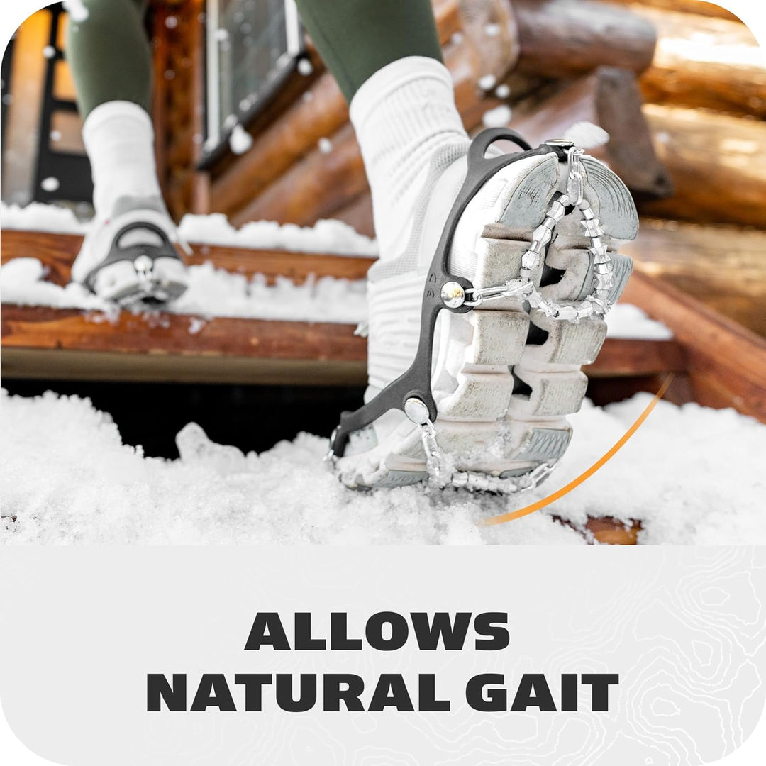 YAKTRAX Diamond d Grip Chains Heavy Duty Traktion Wandern Cleats, Durable TIG Welded Links, bietet T