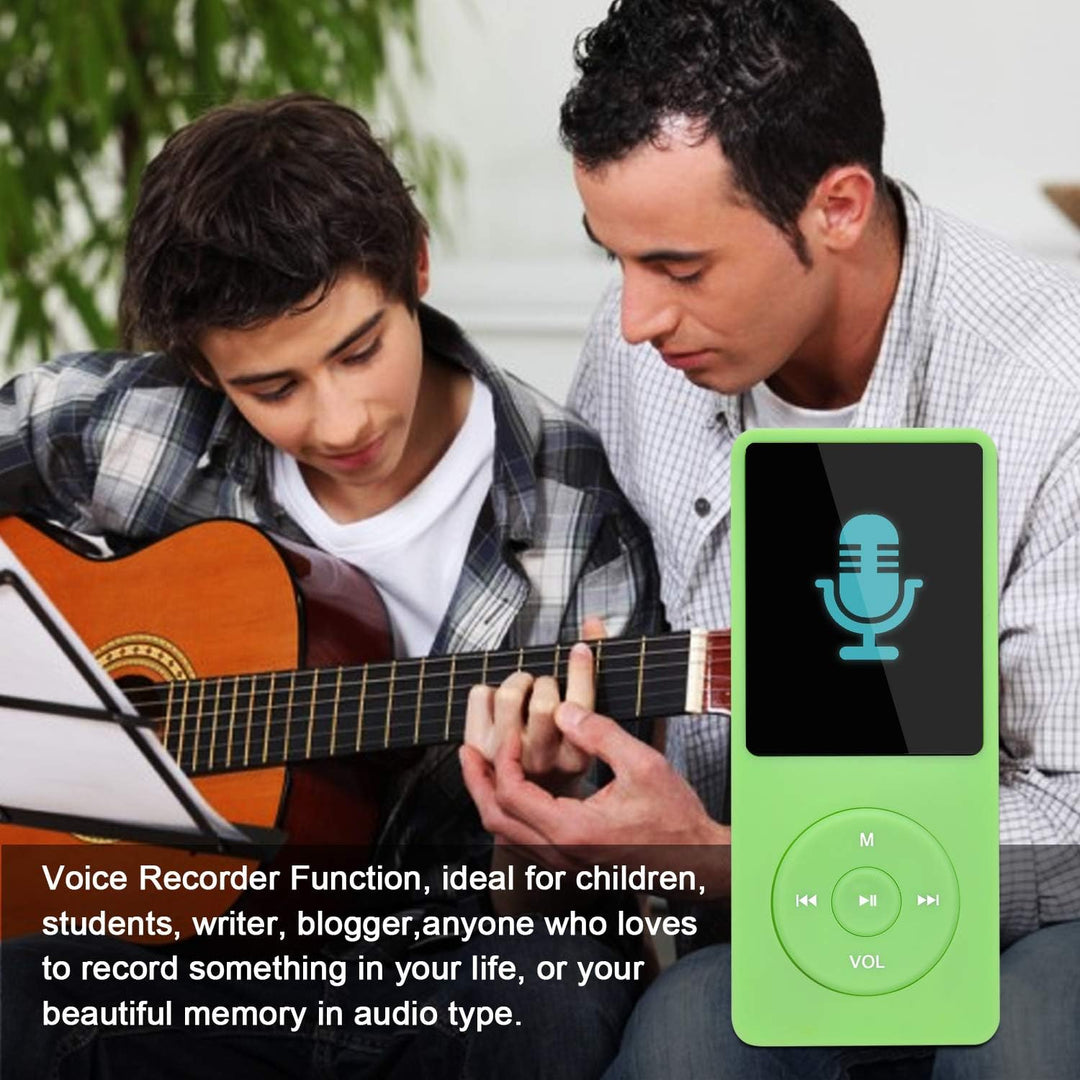 COVVY 8GB Tragbare MP3 Musik Player, Support bis zu 64GB SD Speicherkarte, Lossless Sound HiFi MP3 P