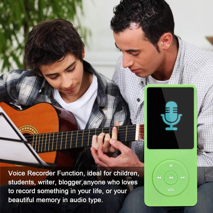 COVVY 8GB Tragbare MP3 Musik Player, Support bis zu 64GB SD Speicherkarte, Lossless Sound HiFi MP3 P