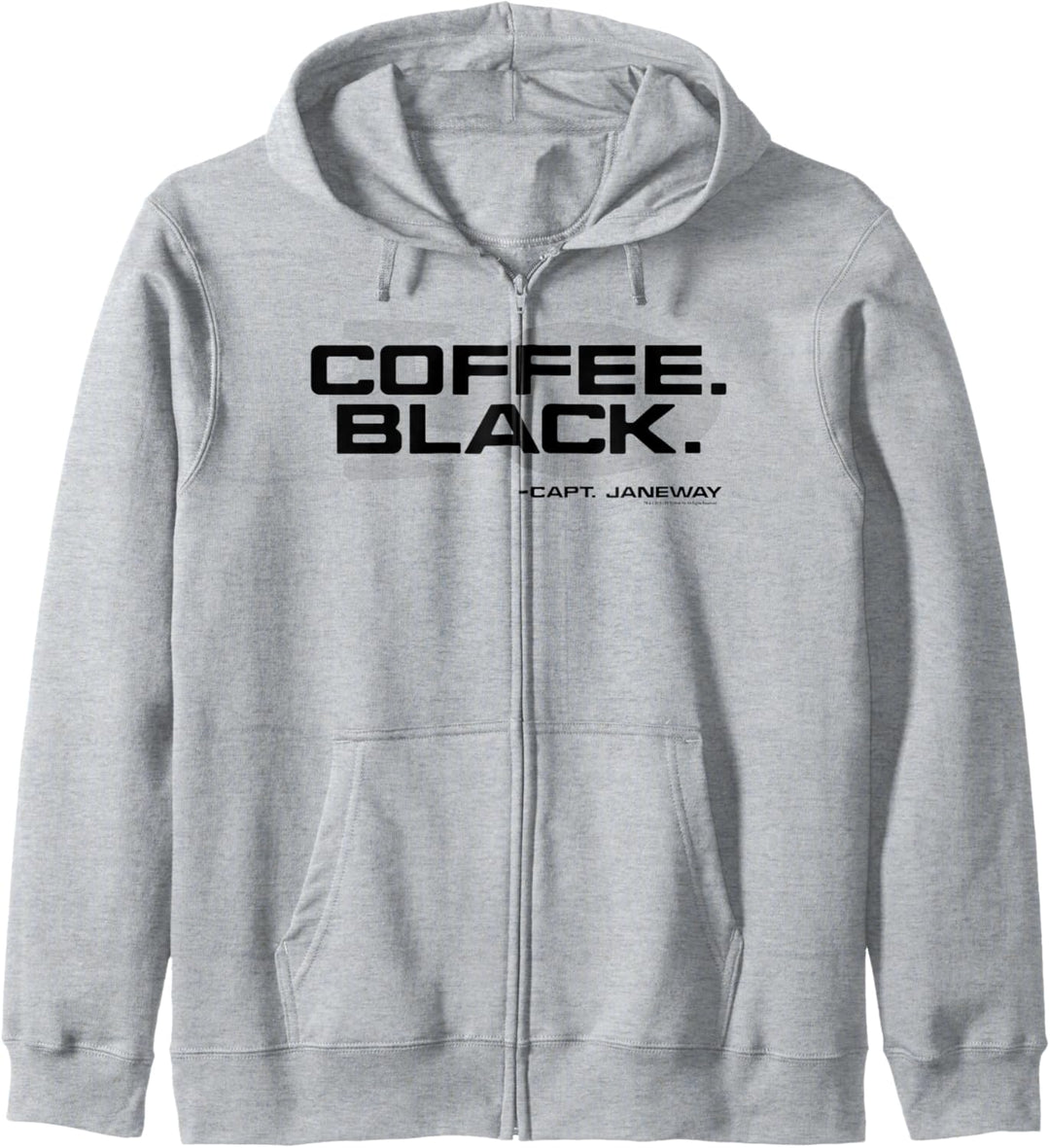 Star Trek Voyager Coffee Black Capt. Janeway Kapuzenjacke