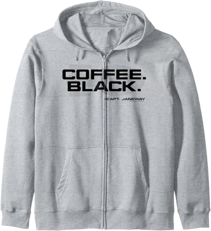 Star Trek Voyager Coffee Black Capt. Janeway Kapuzenjacke