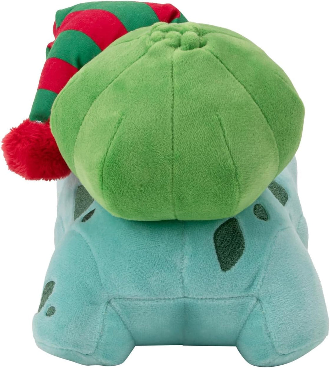 Pokémon PKW3377-20 cm Winter Plüsch - Bisasam mit Mütze, offizielles Plüsch, Bisasam