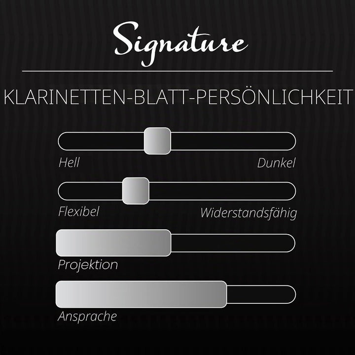 Légère Signature Series - Blätter für Bb-Klarinette Böhm - Stärke 2 1/4