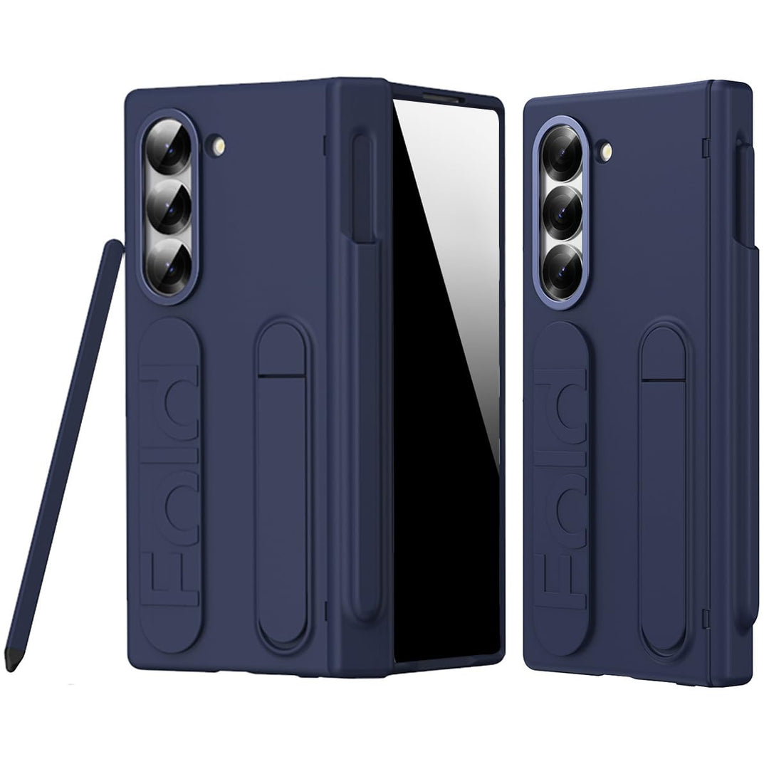 NINKI für Samsung Galaxy Z fold 7 Hülle mit Stift, Anti-Kratzer Displayschutz fold7 Hülle mit Stände