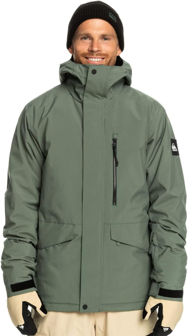 Quiksilver Herren Mission Solid Jk Snow Jacket L LAUREL WREATH, L LAUREL WREATH