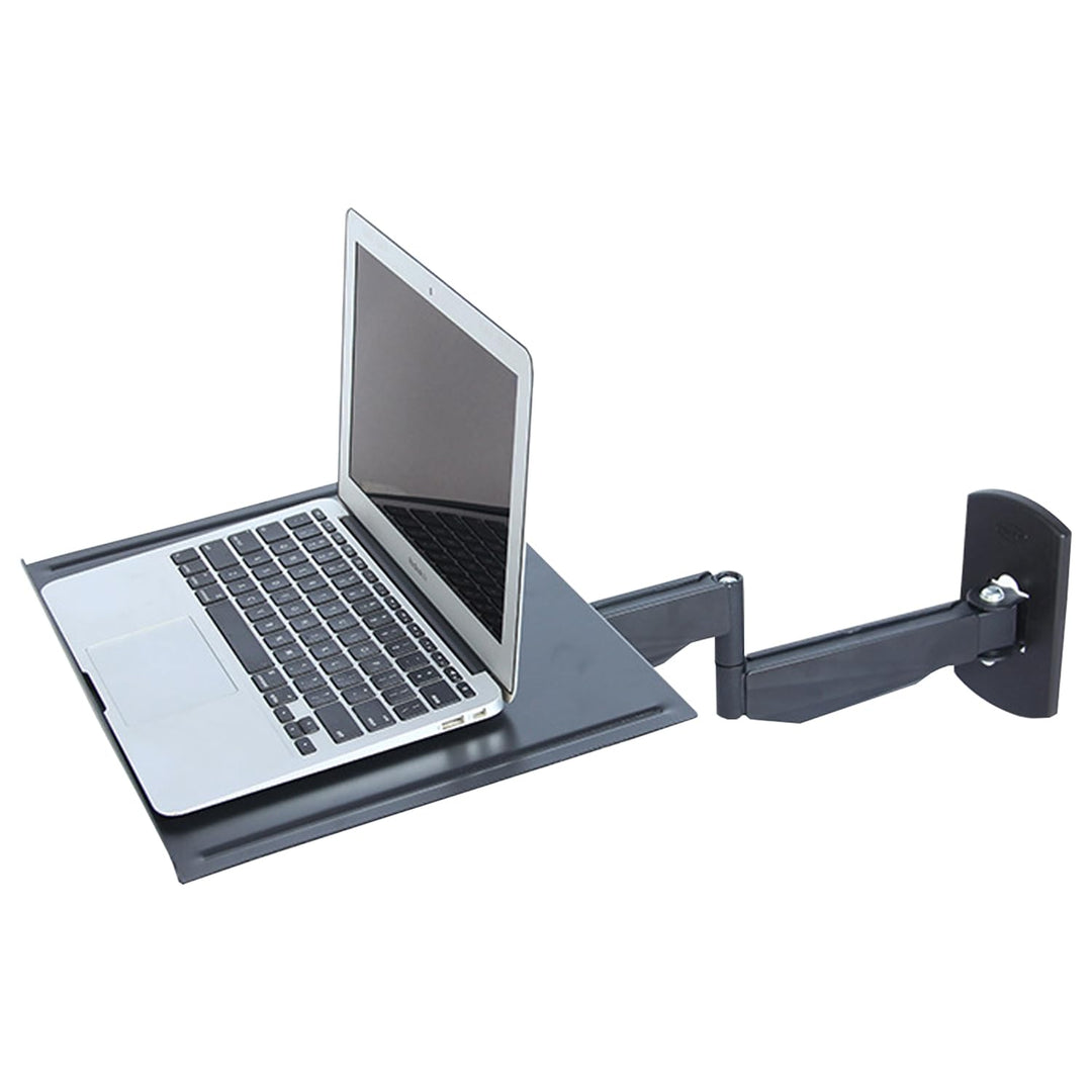 2025 Upgrade Laptop Wandhalterung mit Teleskoparm – 400 X 300mm grosse Einstückige Wärmeleitplatte,