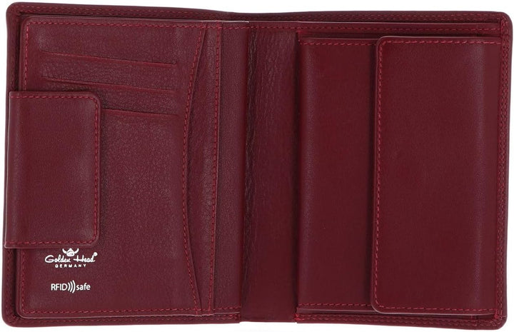 Golden Head Polo - Geldbörse 9cc 13 cm RFID rot