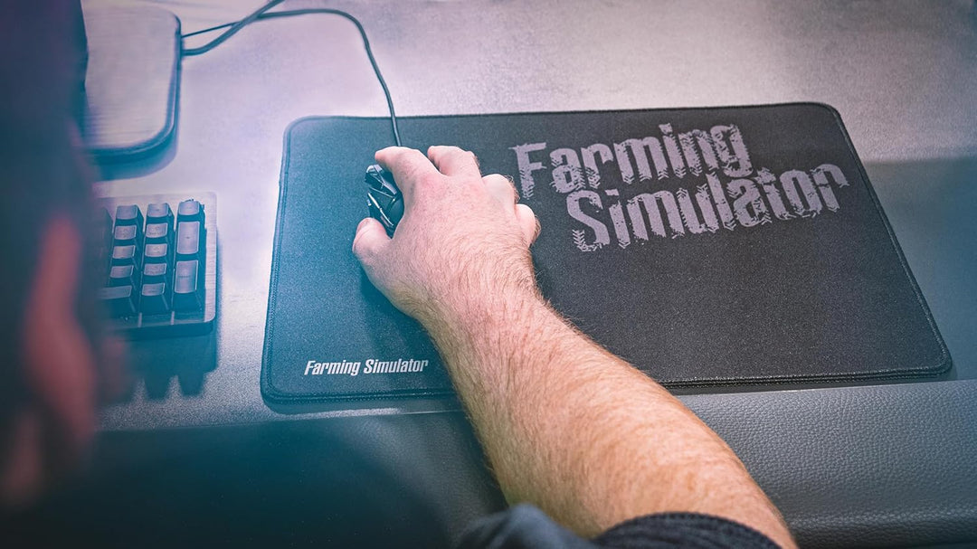 Farming Simulator Landwirtschaftssimulator Mauspad (Grösse 30x40 cm, Rutschfester Boden aus Kautschu