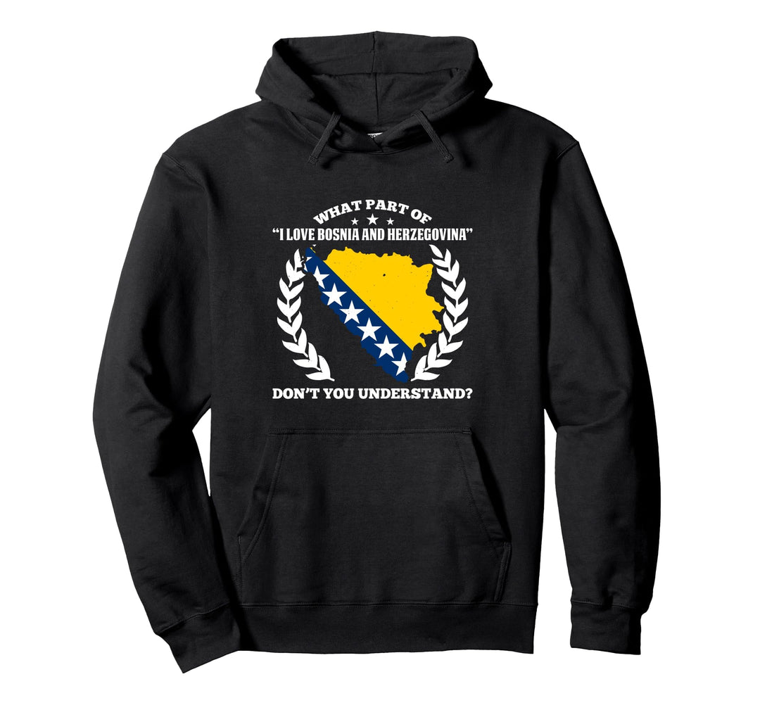 Bosnien Und Herzegowina Bosnisch-Herzegowinische Wurzeln Erbe Pullover Hoodie
