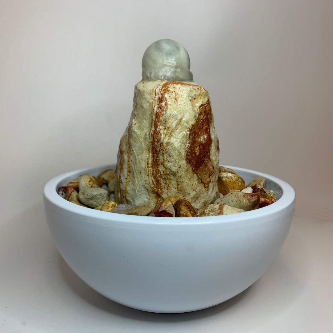 Zimmerbrunnen Kugelbrunnen Salzburg (Schalenfarbe: Weiss)