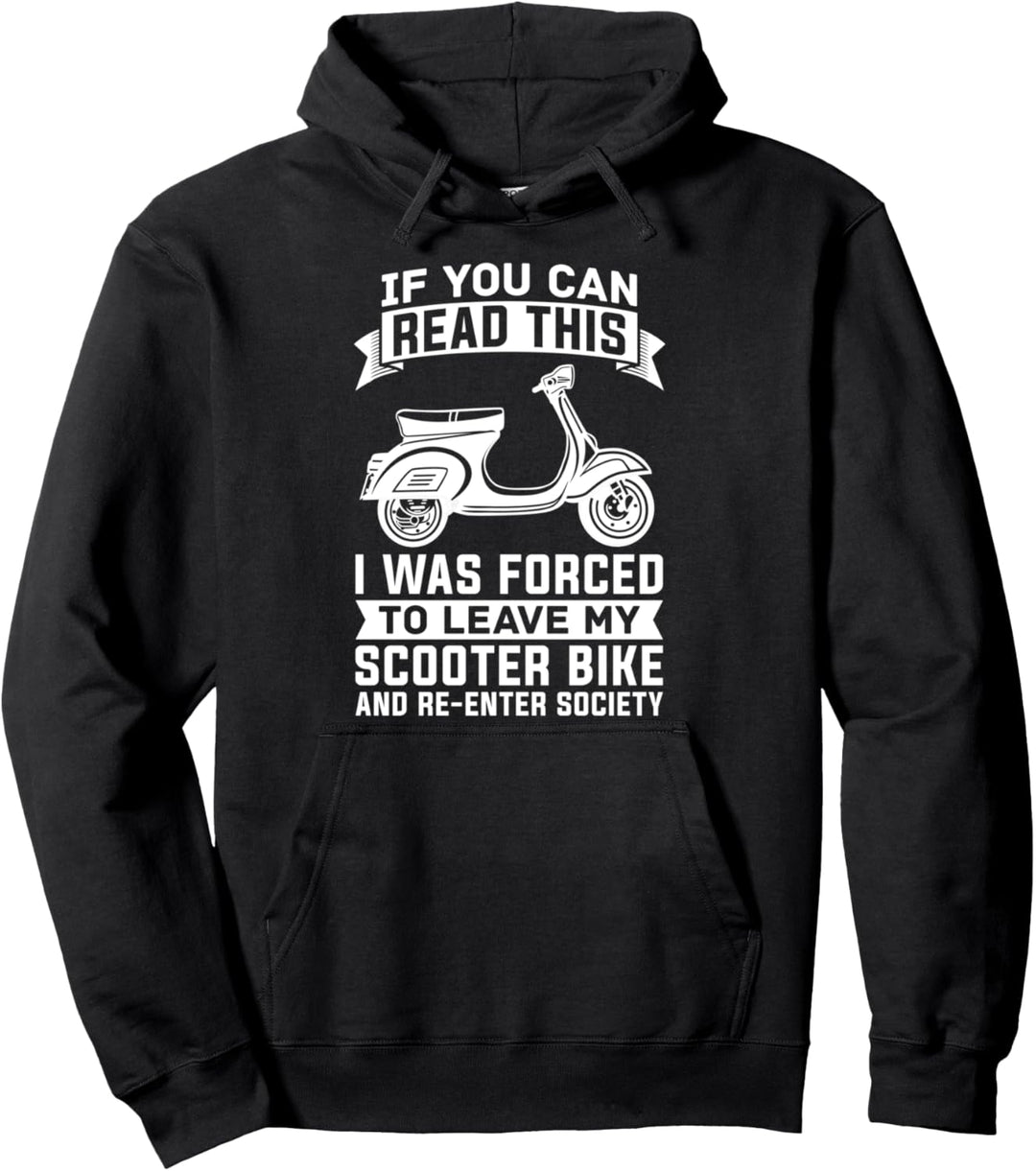 Motorroller Scooter Rollerfahrer Roller - Mofa Moped Pullover Hoodie