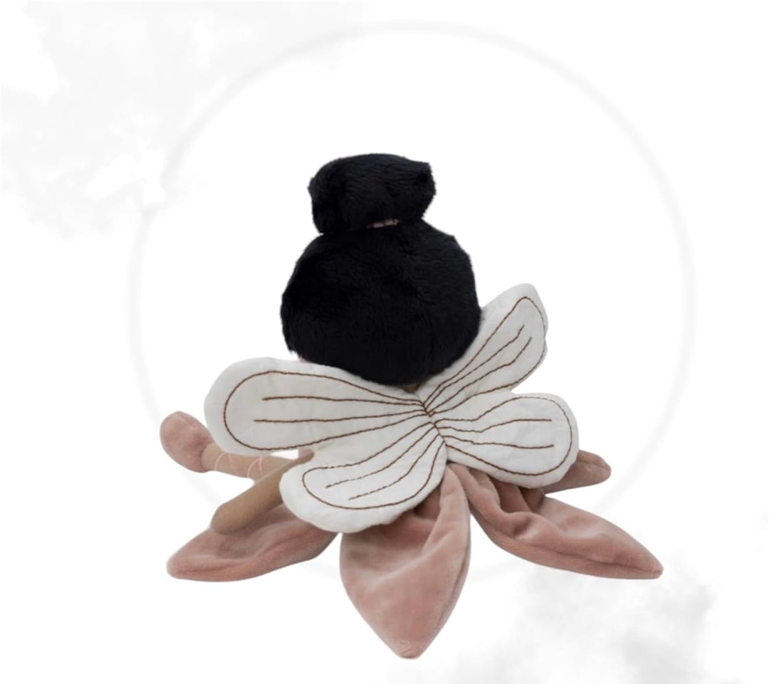 Kuscheltier Fee mit Name Personalisiert, Geschenk zur Geburt, Geschenk zur Taufe, Geschenk für 2 Jäh