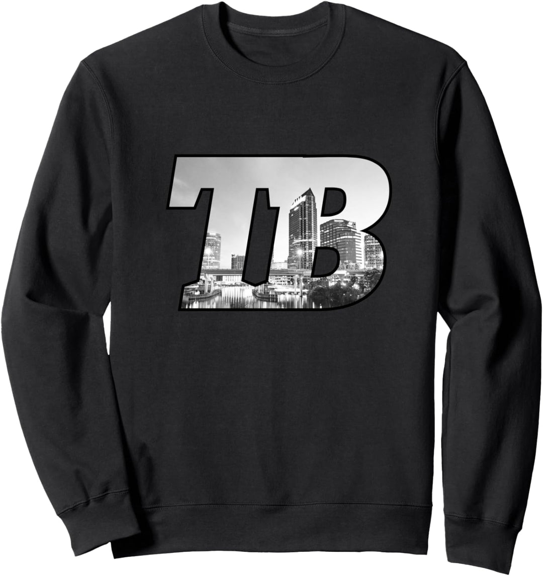 TB Tampa Bay City Skyline von Tampa Bay, Florida Sweatshirt
