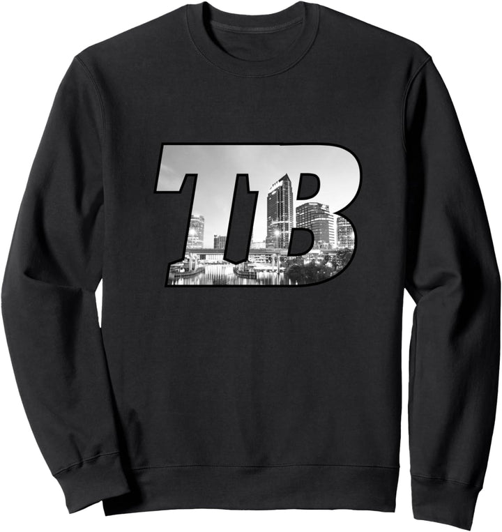 TB Tampa Bay City Skyline von Tampa Bay, Florida Sweatshirt