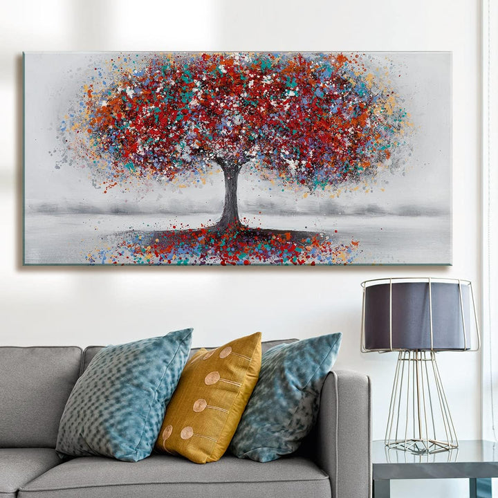 GILDE Bild Gemälde Baum Pomposa 60x120x4cm