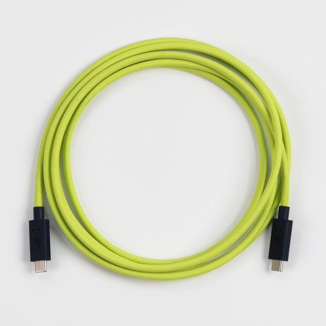 Angelbird USB-C 4.0 Solid Flex™ Cable Lime - 2 m - Full-Featured - für bis zu 40 Gb/s Datenübertragu