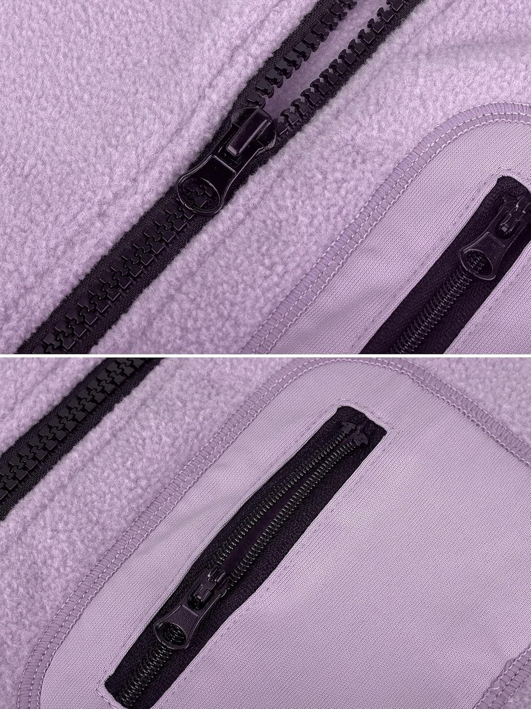 Kleinkind Kinder Fleeceweste Stehkragen Ärmellose Jacke Polar Fleece Reissverschluss Weste Solide El