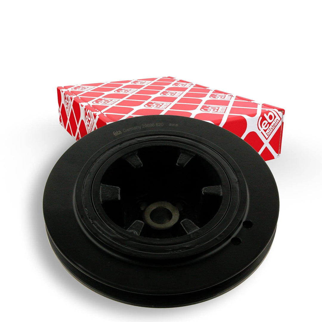 febi bilstein 29896 Riemenscheibe (entkoppelt) für Kurbelwelle , 1 Stück
