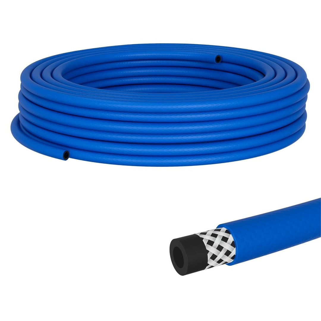 Lumonic 20m Druckluftschlauch I 13mm I flexibel, abriebfest und gewebeverstärkt I Druckluft & Bewäss