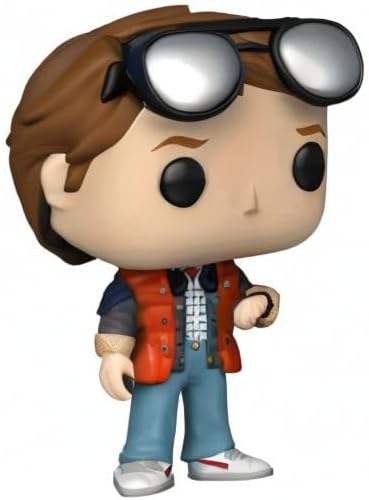 Funko – 48907 Pop! – Movies: Back to The Future – Marty Checking Watch – Vinyl Figur, 9cm (UK Exclus