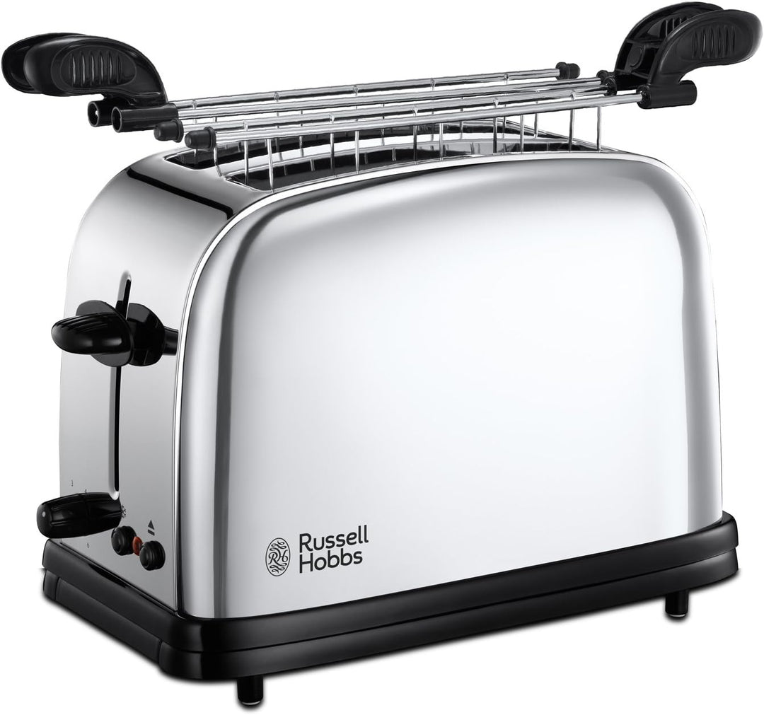 Russell Hobbs Toaster Sandwich [für 2 Scheiben inkl. Sandwich-/Panini-Zangen] Victory Edelstahl (ext