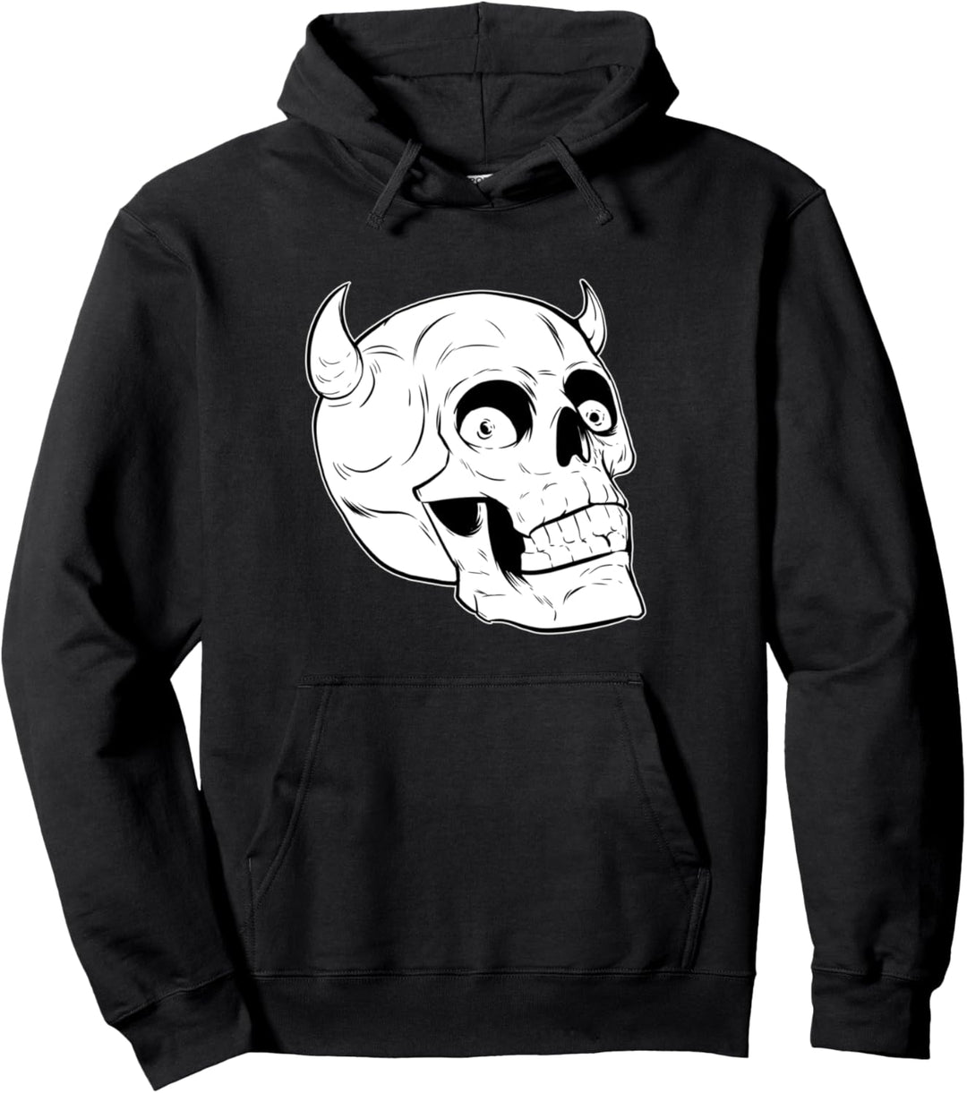 Skeleton Horror Skeleton Fan Pullover Hoodie