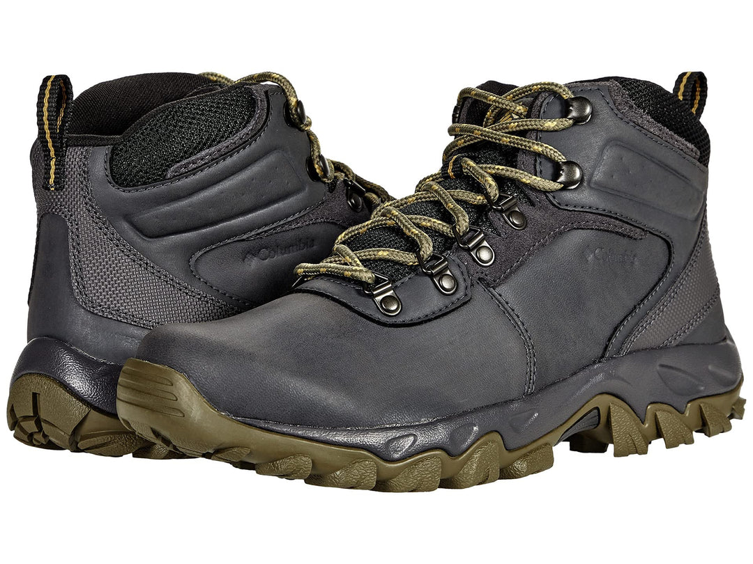 Columbia Herren Newton Ridge Plus Ii Wasserdicht Wanderstiefel 42.5 EU Dunkelgrau Steingrün, 42.5 EU