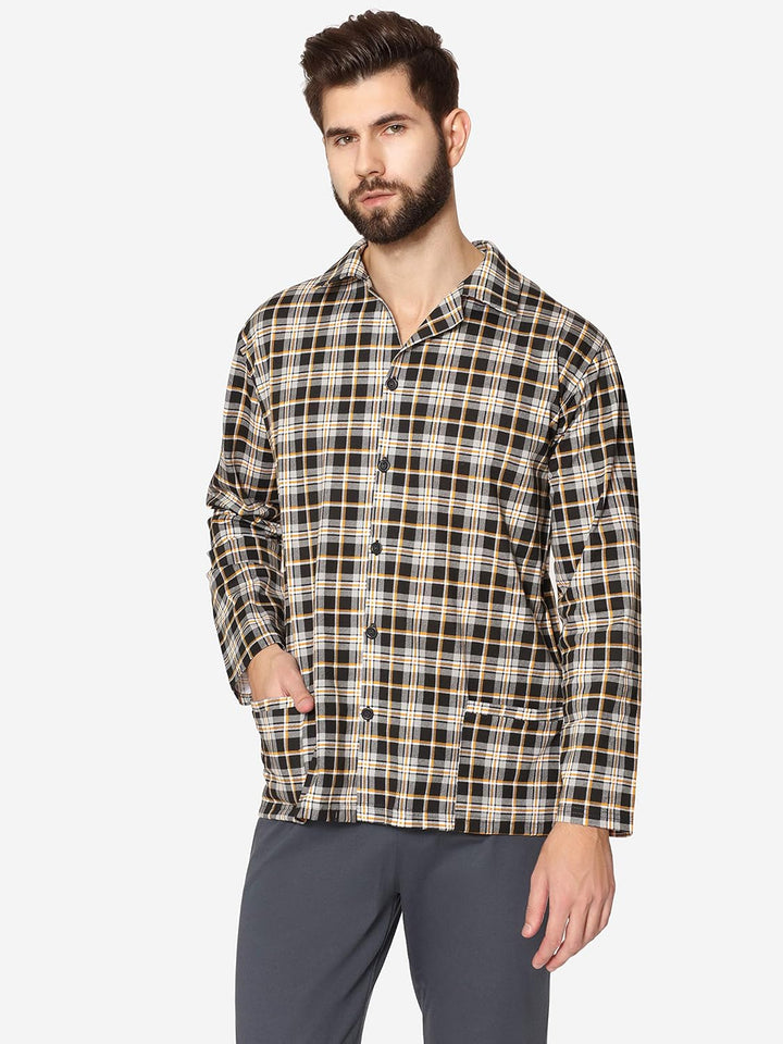 Timone Herren Schlafanzug TITR1008/1009/788 XXL Kariert-1c, XXL Kariert-1c