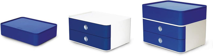HAN Schubladenbox Allison SMART-BOX plus mit 2 Schubladen, Trennwand sowie Utensilienbox, inkl. Kabe