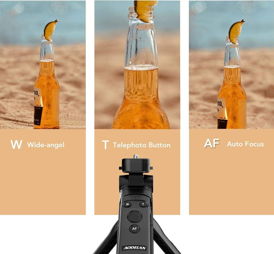 AODELAN Kamera Handgriff, Mini Griffstativ mit Fernauslöser für Canon EOS R RP R5 R6 90D M50 SL2 Pow