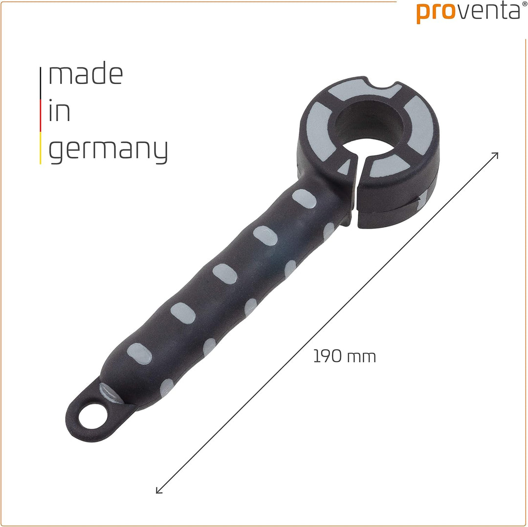 proventa® Drehverschlussöffner für Flaschen, Made in Germany, ideal bei Gelenk- und Greifproblemen