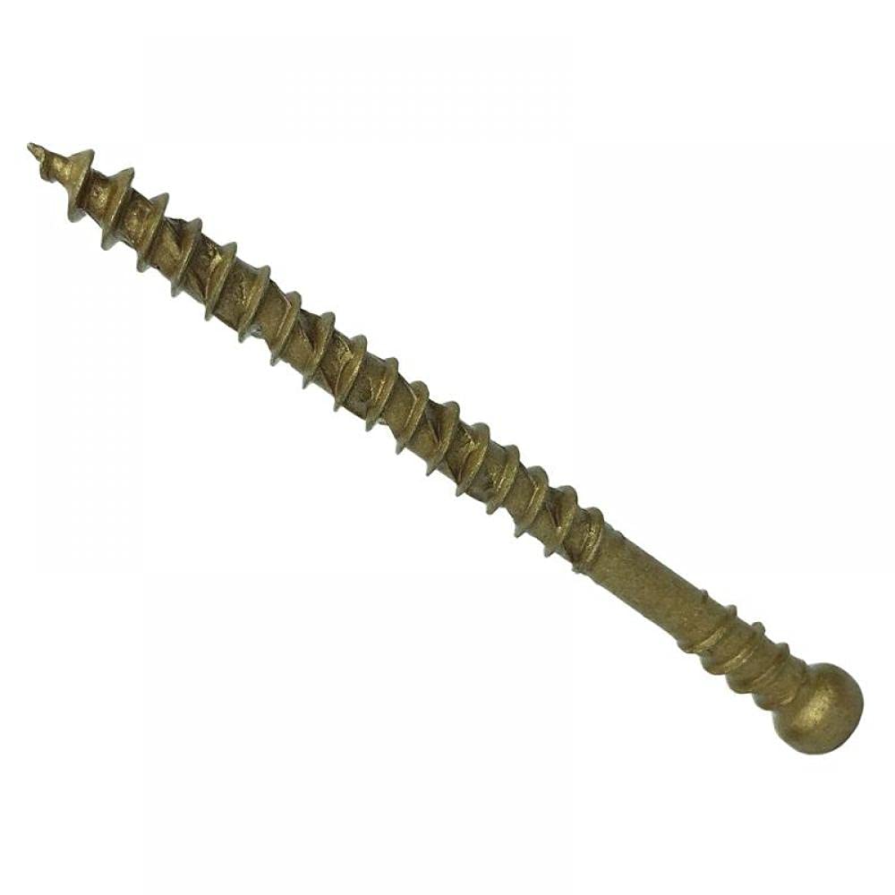 Torx®-kompatible Terrassenschrauben mit reduziertem Kopf, 4,5 x 50 mm, 600 Stück