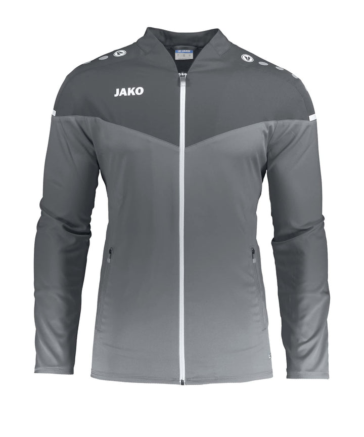 JAKO Damen Champ 2.0 Präsentationsjacke 38 steingrau/anthra light, 38 steingrau/anthra light
