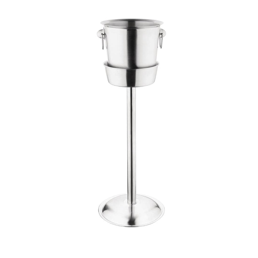 Olympia Wein‑ & Champagnerkühlerständer – Edelstahl K407